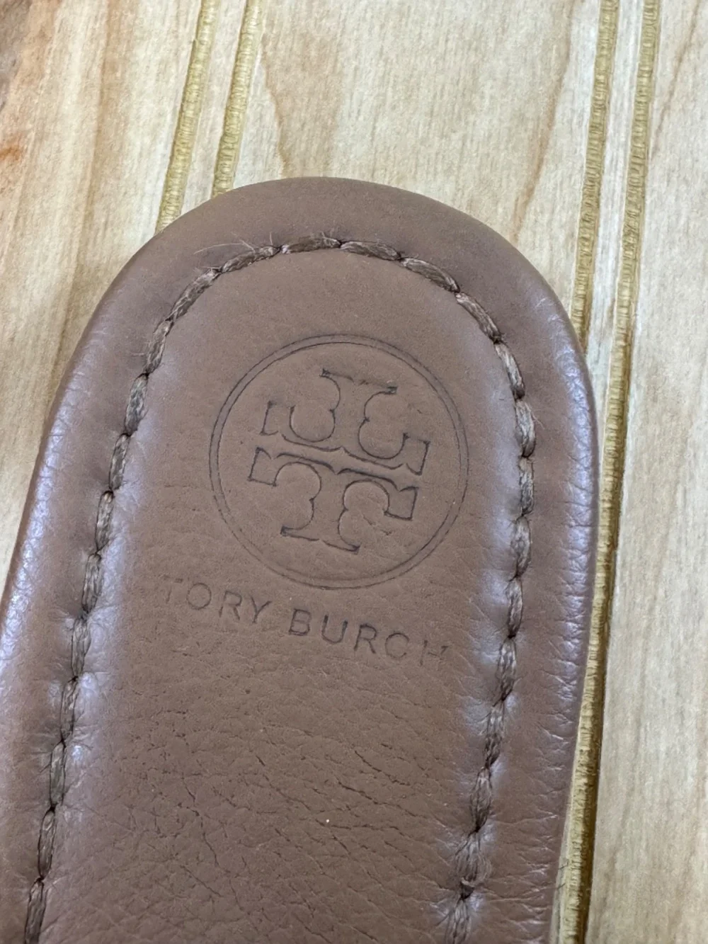 Tory Burch Tan Strappy Sandals Size 7.5